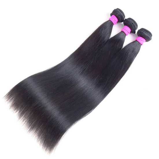 Straight 100% human Hair Bundles